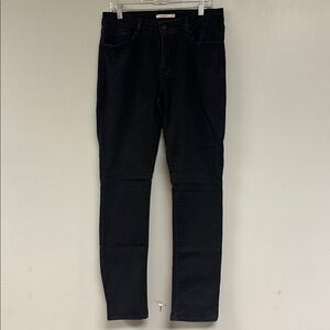 Mid-rise Skinny Black Levi’s Jeans